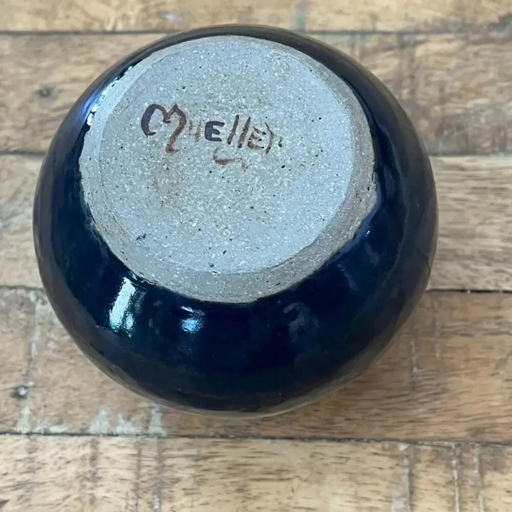 Studio Art Pottery Bud Vase 4.75